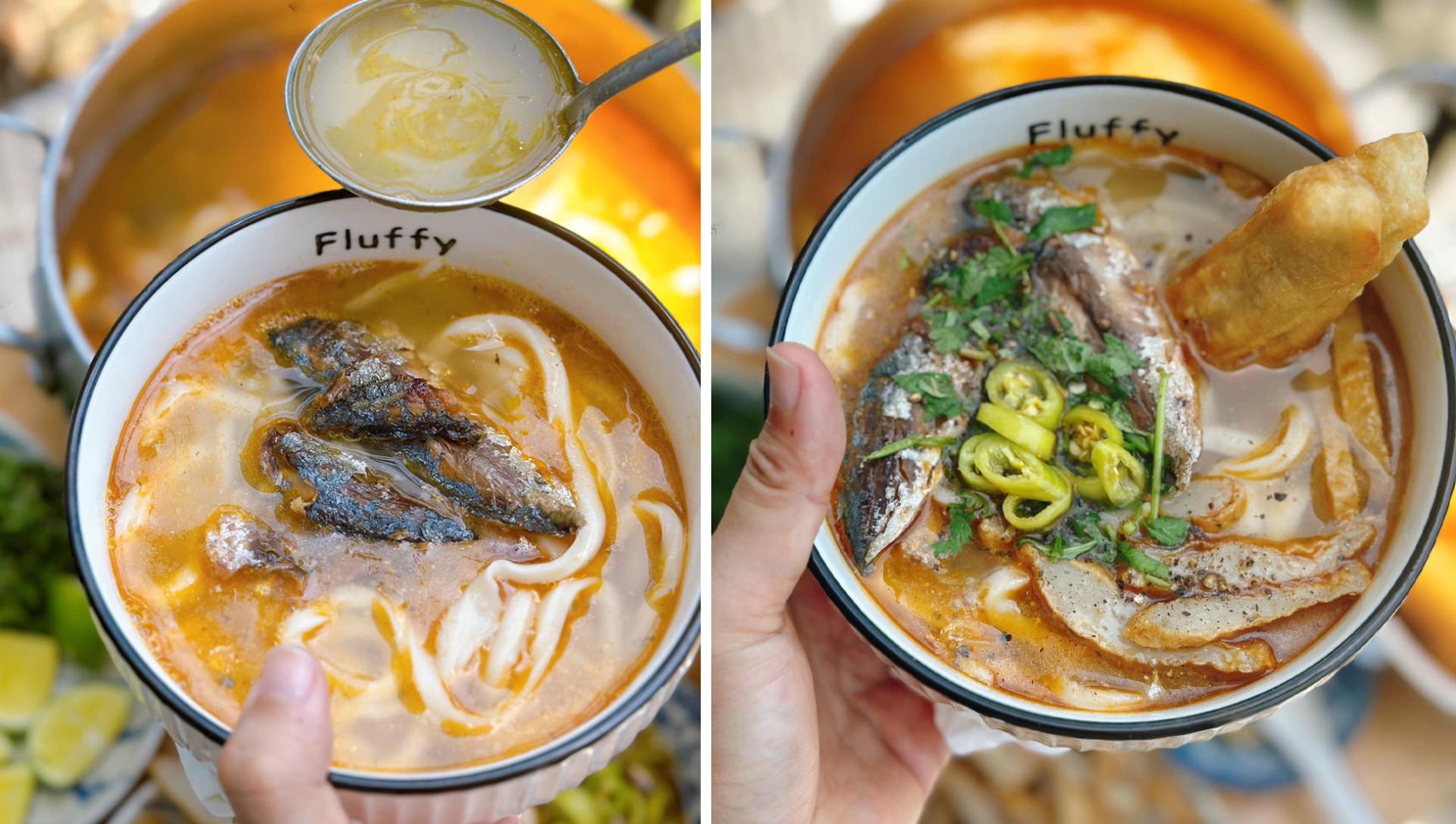 Tô bánh canh cá nục full topping